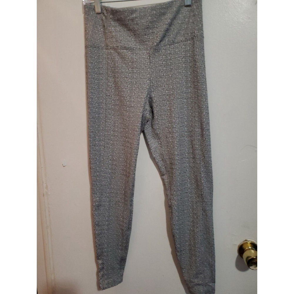 Kyodan Ankle Leggings Womens Size M Gray Heather Stretch Athleisure See Note